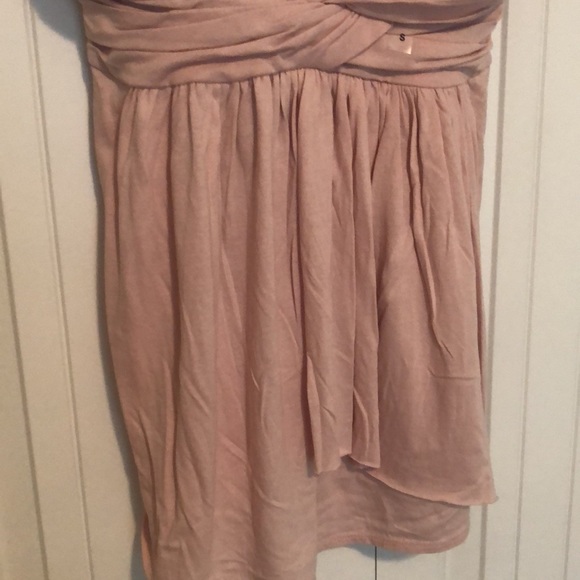 NEW!! EXPRESS Flowy Asymmetrical Tank in Blush Pink Size Small - Picture 3 of 6